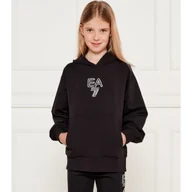 Bluzy dla dziewczynek - EA7 Bluza Loose fit - miniaturka - grafika 1