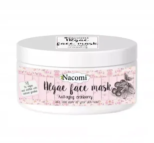 Nacomi Maska Algowa Przeciwstarzeniowa żurawina 40g - Maseczki do twarzy - miniaturka - grafika 2
