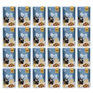 Mokra karma dla kotów - Brit Pouch Gravy Fillets with Tuna 24 x 85 g - miniaturka - grafika 1