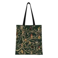 Torebki damskie - TEMU 1 szt. Torba płócienna House of Tree Harry Potter Wytrzymała, odporna na blaknięcie z solidnym paskiem na ramię, dwustronny nadruk zwierzęcy, - miniaturka - grafika 1