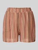 Spódnice - Spódnica mini o rozkloszowanym kroju ze wzorem na całej powierzchni model ‘DEMI’ - miniaturka - grafika 1