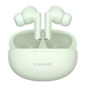SOUNARC Q1 Bluetooth 5,3 kremowe - Słuchawki - miniaturka - grafika 1
