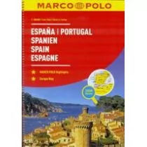 zbiorowa Praca Atlas Hiszpania/Portugalia 1:300 000 - MARCO POLO - Atlasy i mapy - miniaturka - grafika 1