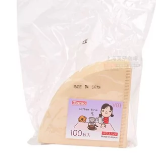 Papierowe filtry do kawy Tiamo V01 - 100 szt. - Zaparzacze i kawiarki - miniaturka - grafika 1