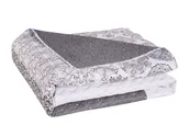 Narzuty - Narzuta KONSIMO Alhambra, biały/szary, 200x220 cm - miniaturka - grafika 1