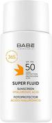 Balsamy i kremy do opalania - Filtr przeciwsłoneczny super fluid Babe Laboratorios SPF 50 do każdego rodzaju skóry 50 ml (8437014389449) - miniaturka - grafika 1