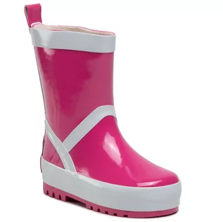 Buty dla dziewczynek - Kalosze Playshoes - 184310 M Pink 18 - grafika 1
