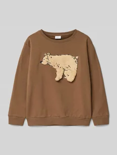 Bluza z detalem z motywem - Swetry dla chłopców - miniaturka - grafika 1