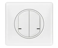 Wyłączniki światła i elektryczne - Legrand Łącznik oświetlenia i gniazd świecznikowy - miniaturka - grafika 1