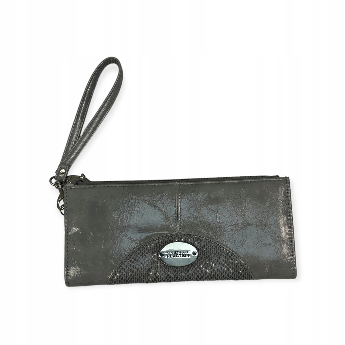 Elegancki szary portfel damski KENNETH COLE