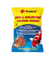 Pokarm dla ryb - Tropical Koi & GoldFish Colour Sticks pokarm wybarwiający w pałeczkach dla ryb stawowych worek 1l/90g - miniaturka - grafika 1