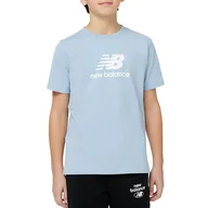 Koszulki sportowe damskie - Koszulka New Balance YT31541LAY - niebieska - miniaturka - grafika 1