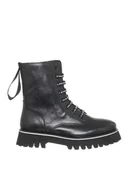 Botki damskie - Patrizia Pepe Botki w kolorze czarnym - miniaturka - grafika 1