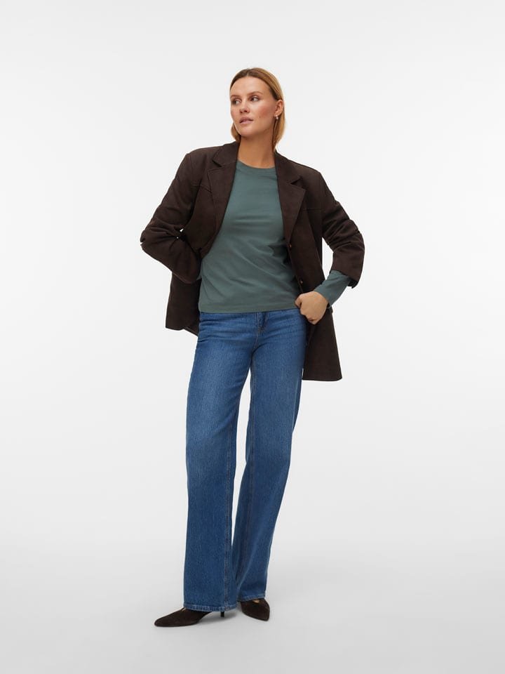 Vero Moda Koszulka w kolorze zielonym