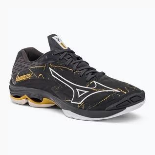 Buty sportowe męskie - Buty do siatkówki męskie Mizuno Wave Lightning Z7 black oyster/mp gold/irongat - grafika 1