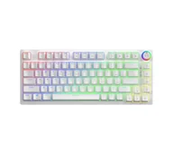 Klawiatury - Savio Phenix White Gateron Red Pro ABS Biały - miniaturka - grafika 1