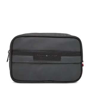 Kosmetyczka Tommy Hilfiger Th Repreve Washbag AM0AM13525 Szary - Kosmetyczki, organizery i kuferki - miniaturka - grafika 1