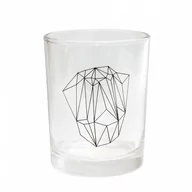 Szklanki - NoName szklanka do napojów Diamond 7 x 9 cm przezroczysta/czarna twm_549212 - miniaturka - grafika 1