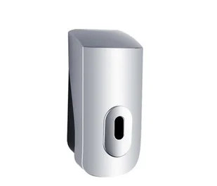 Nimco Pojemnik na roztwór dezynfekujący, srebrny metalik HP 9531-DR-04 - Dozowniki papieru i mydła dla firm - miniaturka - grafika 1