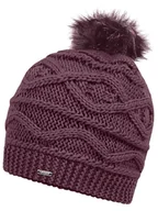 Czapki damskie - Dare 2b Czapka beanie "Remind II" w kolorze ciemnofioletowym - miniaturka - grafika 1