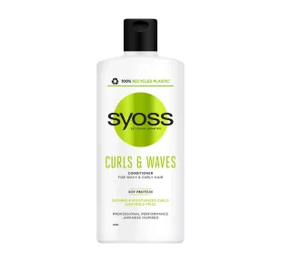 Syoss Curls & waves conditioner odżywka do włosów falowanych i kręconych 440ml - Odżywki do włosów - miniaturka - grafika 1