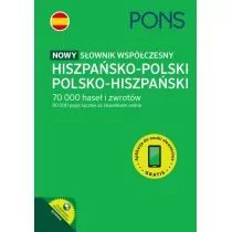 Pons Nowy słownik współczesny hiszp-pol, pol-hisp. - praca zbiorowa - Książki do nauki języka hiszpańskiego - miniaturka - grafika 1