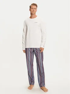 Tommy Hilfiger Piżama UM0UM03359 Kolorowy Regular Fit - Piżamy damskie - miniaturka - grafika 1