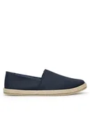 Espadryle męskie - Lanetti Espadryle MF1594-1 Granatowy - miniaturka - grafika 1