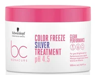 Maski do włosów - Schwarzkopf Schwarzkopf BC Color Freeze Silver maska ochładzająca kolor pH 4.5 500ml - miniaturka - grafika 1
