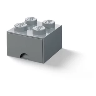 Lego Szuflada Klocek Brick 4 Ciemnoszary) - Pojemniki na zabawki - miniaturka - grafika 2