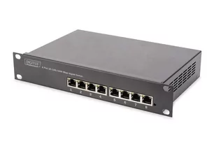 DIGITUS Professional Digitus Professional DN-60013 8-Port Fast Ethernet łącza sieciowe DN-80114 - Switche - miniaturka - grafika 1