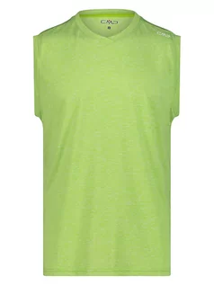 Koszulki sportowe męskie - CMP Top funkcyjny w kolorze zielonym - grafika 1