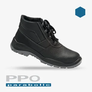 TRZEWIKI BEZPIECZNE Z METALOWYM PODNOSKIEM PPO STRZELCE OPOLSKIE MODEL 884, PN-EN ISO 20345, S1, SRC - Obuwie robocze - miniaturka - grafika 1
