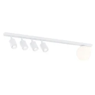 Lampy sufitowe - Baster lampa sufitowa 4xGU10+1xE14 biała 1315/5 - miniaturka - grafika 1