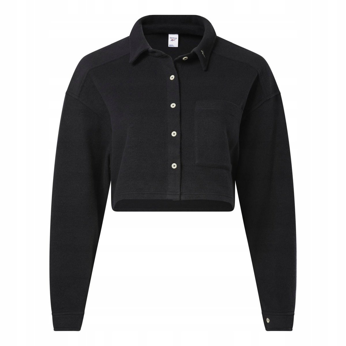 Bluza Damska rozpinana REEBOK - CL WDE FEECE LAYER IN IB4448 CZARNA