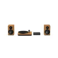 Zestawy stereo - Pro-ject COLOURFUL E - Zestaw stereo Hi-Fi Orzech - miniaturka - grafika 1