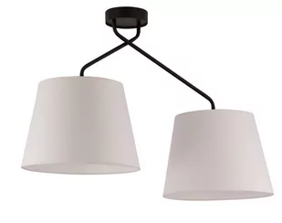 Sigma plafon Lizbona 2 2xE27 czarny/biały 32117 32117 - Lampy sufitowe - miniaturka - grafika 1
