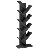 Półki i regały dla dzieci - ﻿REGAŁ szafka na książki PS 152 cm czarny - miniaturka - grafika 1