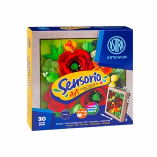 Masa Plastyczna Sensorio Art Maki Z Ramką 30 Kolorów - Masy plastyczne - miniaturka - grafika 1