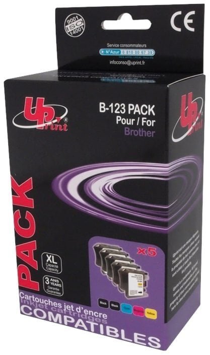 UPrint Brother LC123 Multipaka 3584770889166