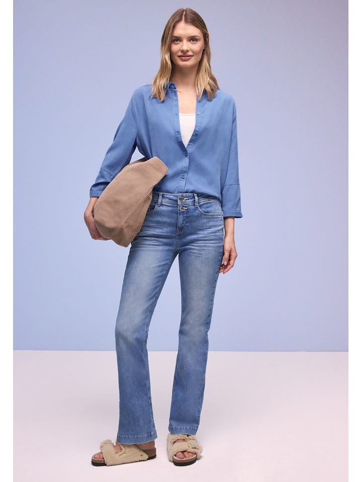 Street One Koszula w kolorze błękitnym