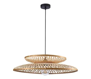 Żyrandol na lince BALI 1xE27/20W/230V śr. 60 cm bambus - Lampy sufitowe - miniaturka - grafika 1