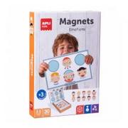 Układanki dla dzieci - Apli Kids Magnetyczna układanka Apli Kids - Emocje - miniaturka - grafika 1