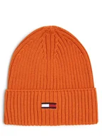 Czapki męskie - Tommy Jeans - Czapka męska, pomarańczowy - miniaturka - grafika 1