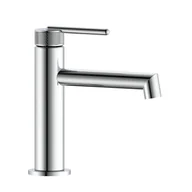 Baterie umywalkowe - Bateria umywalkowa nablatowa niska Dio chrom Valvex - miniaturka - grafika 1