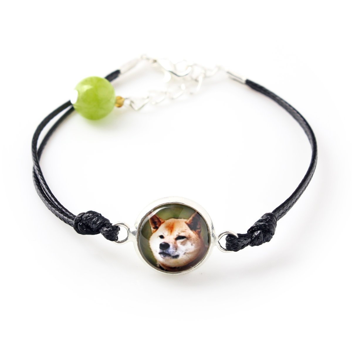 Shiba Inu - bransoletka z twoim zdjęciem handmade, wyjątkowa biżuteria marki Art-Dog