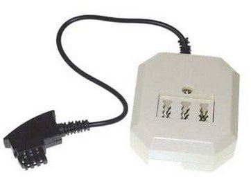 S-Impuls TAE F-Stecker-TAE Kupp NFN/West-Buchse RJ11 6/4 0,2m 71010