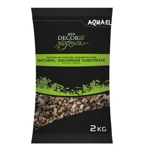 Żwirek akwariowy naturalny wielobarwny 3 - 5 mm, 2 kg Aquael - Podłoże do akwarium - miniaturka - grafika 1