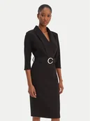 Sukienki - Rinascimento Sukienka koktajlowa CFC0126777003 Czarny Slim Fit - miniaturka - grafika 1