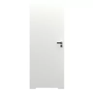 Drzwi wewnętrzne - Skrzydło łazienkowe Vector bezprzylgowe 80 lewe biały - miniaturka - grafika 1